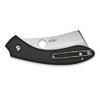 SPYDERCO Roc G-10 Black Handle PlainEdge Folding Knife (C177GP)