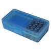 MTM CASE-GARD P-50 Series 50rd Clear Blue Large Handgun Ammo Box (P504524)