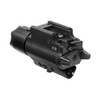NCSTAR Tactical QR 200 Lumen LED Flashlight/Red Laser Combo (AQPFLS)