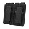 NCSTAR Vism AR/Pistol Double Black Mag Pouch (CVAR2MP2927B)