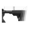 UTG PRO AR15 Ops Ready S4 Mil-Spec Black Stock (RBUS4BMS)