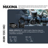 WARNE Maxima PA Ruger M77-Hawkeye 30mm Medium Matte Rings (14R7M)