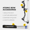 DIAMOND ARCHERY Atomic LH 29lb Neon Green Compound Bow (B13508)