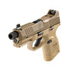 FN 509 Compact Tactical 9mm 4.32in 15/12/24rd Flat Dark Earth Semi-Automatic Pistol (66-100780)