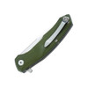 BESTECH KNIVES Warwolf 3.5in D2 Stonewash/Satin Blade Army Green G10 Folding Knife (BG04B)