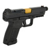 CANIK TP9 Elite Combat Executive 9mm Black w/Gold PVD Barrel Semi-Auto Pistol (HG4950-N)