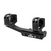 WARNE MSR 20 MOA Extended Skeletonized 1in Black Mount (LRSKEL1TW)
