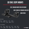 WARNE QD XSKEL 34mm Black Mount (QDXSKEL34TW)