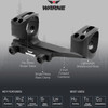 WARNE Gen 2 Extended Skeletonized 34mm MSR Black Mount (XSKEL34TW)