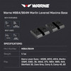 WARNE Maxima Marlin Levered 2-Piece Steel Base (M864/864M)