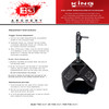 B3 ARCHERY King Black Release Aid with Swivel Stem Connector (KGSC-BK)