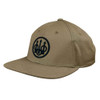 BERETTA Trident Flat Bill Khaki Hat (BC61109144010D)