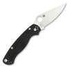 SPYDERCO Para Military 2 3.42in PlainEdge Blade/G-10 Black Left-Hand Folding Knife (C81GPLE2)