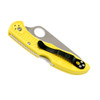 SPYDERCO Salt 2 3in PlainEdge Blade/FRN Yellow Folding Knife (C88PYL2)