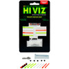 HIVIZ TriComp Removeable Bead Front Vent Ribbed Shotgun Sight (PM2003)
