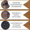 KENETREK Womens Mountain Extreme 400 Brown Boots (KE-L416-4)