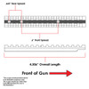 EVOLUTION GUN WORKS S&W Revolver Silver Picatinny Rail Scope Mount (49104)