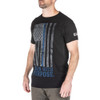 5.11 TACTICAL Dusty Blue Line Black Short Sleeve Tee (41195LKW-019)