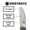 SPYDERCO SwayBack Titanium Folding Knife (C249TIP)