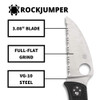 SPYDERCO RockJumper SpyderEdge Blade/Black FRN Folding Knife (C254SBK)