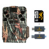 BROWNING TRAIL CAMERAS Recon Force Patriot FHD Trail Camera with 32 GB SD card and SD Card Reader For iOS (BTC-PATRIOT-FHD+32GSB+CR-UNI)