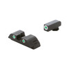 AMERIGLO Classic 3 Dot Green Tritium Night Sight Set For Glock Gen5 17,19,19X,26,45 (GL-5113)