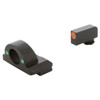 AMERIGLO Ghost Ring Green Tritium Night Sight Set For Glock Gen5 17,19,19X,26,45 (GL-5225)