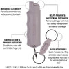 SABRE Red 3 Lbs Dusk Purple Pepper Spray Keychain with Quick Release Key Ring (HC-14-DP-US)