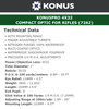KONUS KonusPro 4x32 1in 30/30 Reticle Black Riflescope (7262)