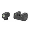 RIVAL ARMS Tritium Green Rear/Green with White Outline Front Night Sights for Glock 17/19 (RA1B231G)