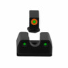 RIVAL ARMS Tritium Green Rear/Green with Orange Outline Front Night Sights for Glock 42/43 (RA2A231G)