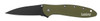 KERSHAW Leek 3in Olive Folding Knife (1660OLBLK)