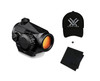 VORTEX Optics Crossfire Red Dot 2 MOA Sight with Logo Cap and Microfiber Cleaning Cloth