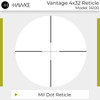 HAWKE Vantage 4x32 1in 30/30 Duplex Reticle Black Riflescope (14100)