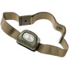 PETZL Tactikka +RGB 350 Lumens Red-Green-Blue Lighting Desert Headlamp (E089FA02)