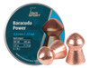 HAENDLER & NATERMANN Baracuda Power .22 Cal 21.14Gr Round Nose 200ct Airgun Pellets (HN-92065500003)