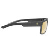 LEUPOLD Becnara Matte Black/Gloss Black Frame, Orange Mirror Lens Sunglasses (179633)