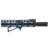 UTG Ultra Slim Angled M-LOK Matte Blue Foregrip (MT-AFGM01B)