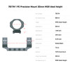 WARNE Skyline 1PC Precision Scope Mount