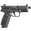 FN AMERICA 502 Tactical 1x15/1x10 Black Pistol (66-101010)