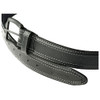 BERETTA Tactical Black Leather Belt, Size 34 (E02090)