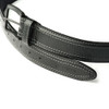 BERETTA Tactical Black Leather Belt, Size 34 (E02090)