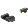 AMERIGLO For Glock Protector Green Tritium LumiGreen Outline Front and Black Rear Sights (GL-701)