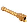 RIVAL ARMS Precision Gold PVD Threaded Drop-In Barrel for Glock 48 (RA20G802E)