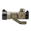 NCSTAR Tactical Tan 1x35mm Red/Green/Blue Dot Reflex Sight with Cantilever Mount (DRGB135T)