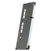 WILSON COMBAT 8rd Stainless Magazine with Lo-Profile Steel Base Pad for 1911 Elite Tactical Full-Size 45 ACP (500C)