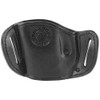 Bulldog Cases Moldel Leather Hip Holster, Fits Most Large Frame Autos, Right Hand, Black MLB-L