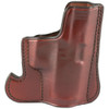 Don Hume 001 Front Pocket Holster, Fits Glock 43/43X, Ambidextrous, Brown Leather J100306R