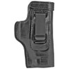 Don Hume H715-M Clip-On Holster, Inside The Pant, Fits Glock 48, Right Hand, Black Leather J168502R