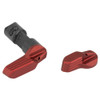 Radian Weapons Talon Ambidextrous Safety Selector, Red, 2 Lever Kit R0233